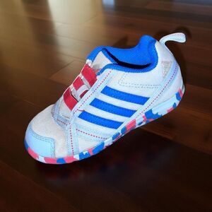 Adidas Unisex Toddler NatWeb Slip-On Low Sneakers JQ2 Blue B40084 Size 8K